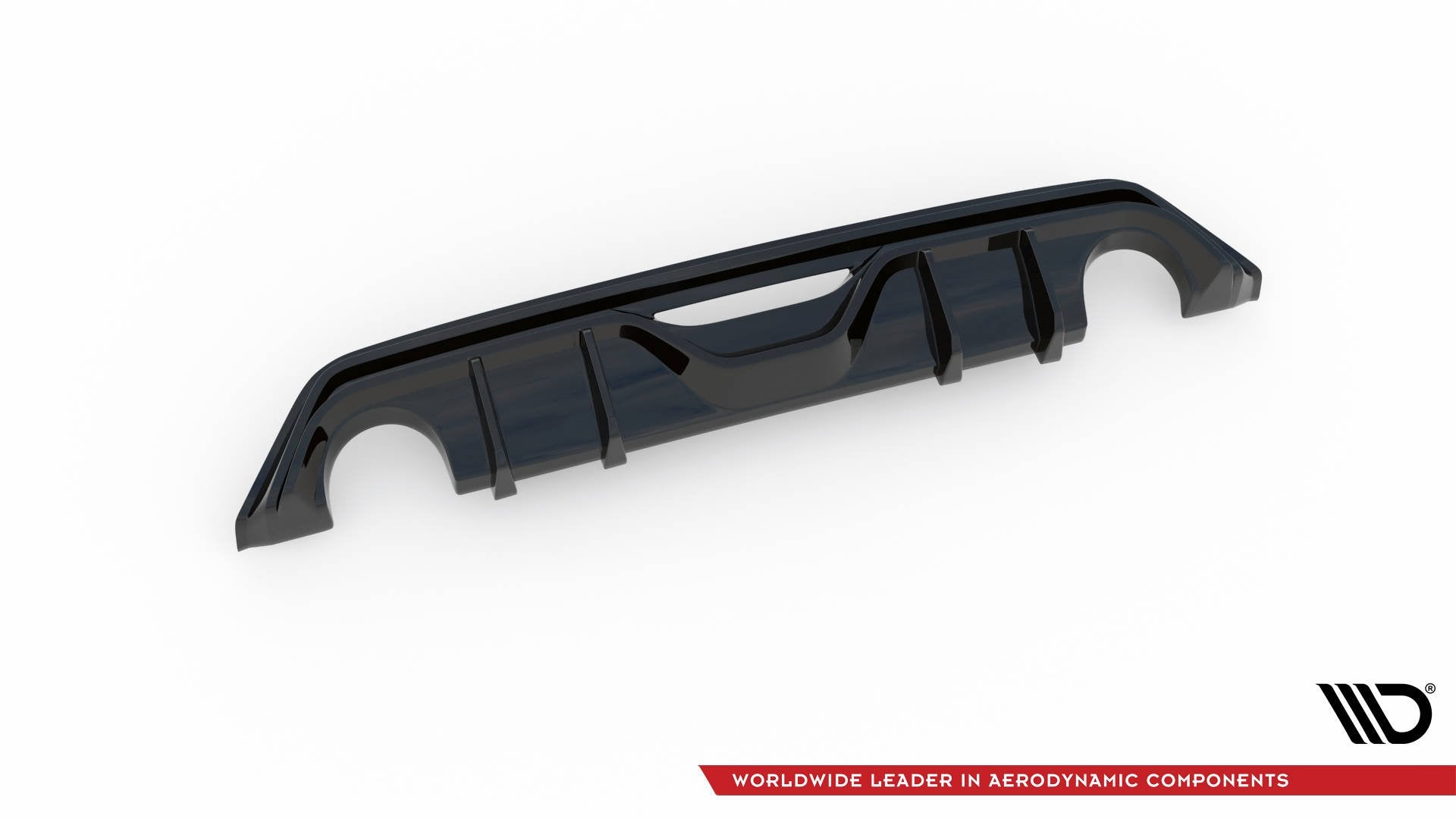 Maxton Design Diffusor Heck Ansatz passend für Toyota GR Yaris Mk4 schwarz Hochglanz