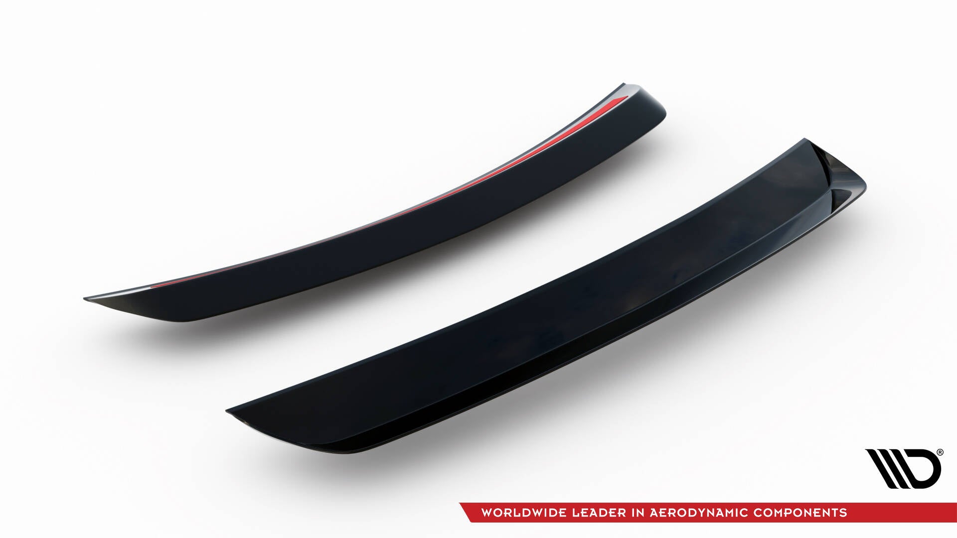 Maxton Design Spoiler CAP passend für Porsche Boxster 987 schwarz Hochglanz