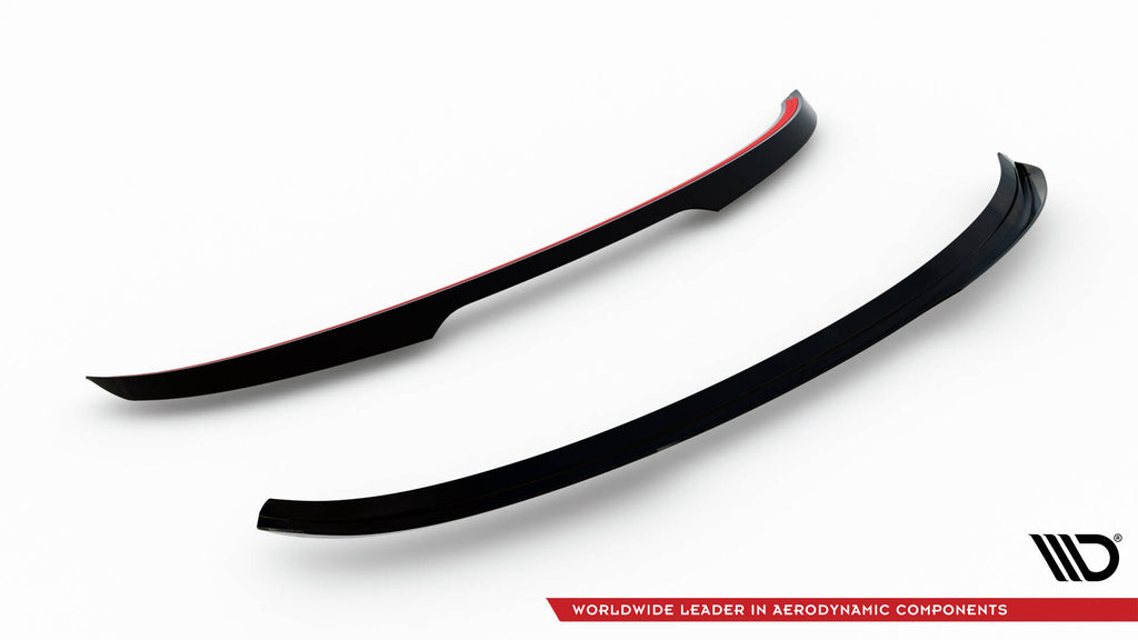 Maxton Design Spoiler CAP passend für Kia Sportage GT-Line Mk5 schwarz Hochglanz