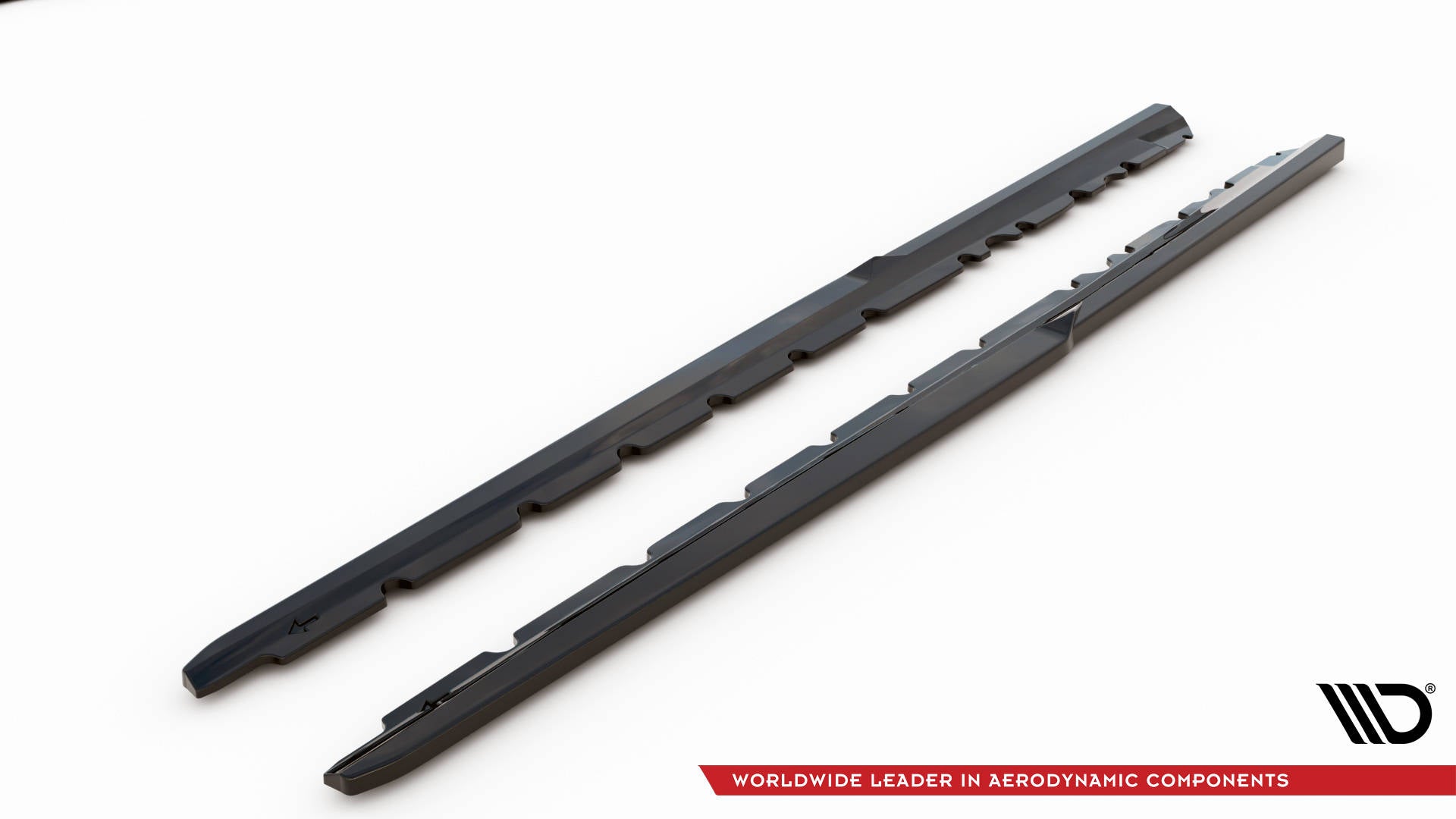 Maxton Design Street+ Seitenschweller Leisten V.2 passend für Audi R8 Mk2 Facelift schwarz Hochglanz