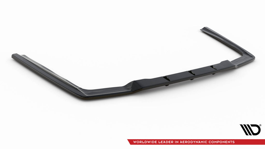 Maxton Design Street+ Mittlerer Diffusor RACE passend für Mercedes-Benz E63 AMG Limousine W212 Facelift schwarz Hochglanz