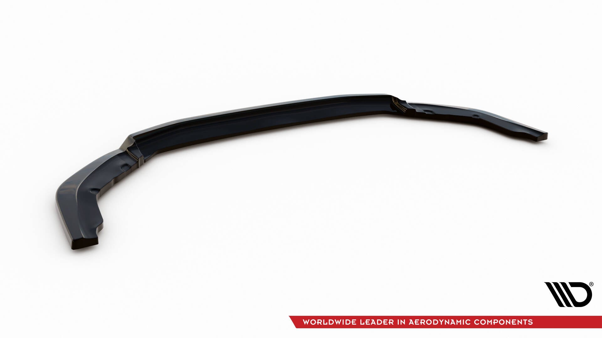 Maxton Design Street+ Spoilerlippe Front Ansatz V.1 passend für Suzuki Vitara S Mk2 schwarz Hochglanz