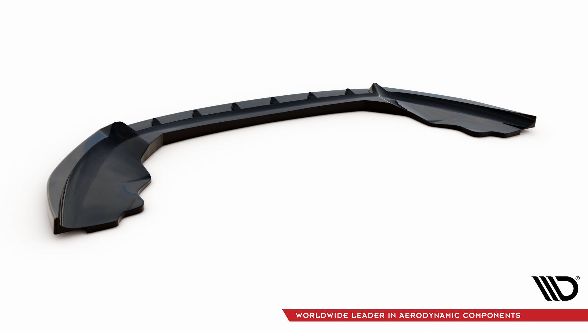Maxton Design Street+ Spoilerlippe Front Ansatz V.4 passend für Ford Fiesta ST Mk7 Facelift schwarz Hochglanz