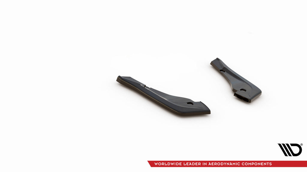 Maxton Design Heck Ansatz Flaps Diffusor V.1 passend für Toyota Supra Mk5 schwarz Hochglanz