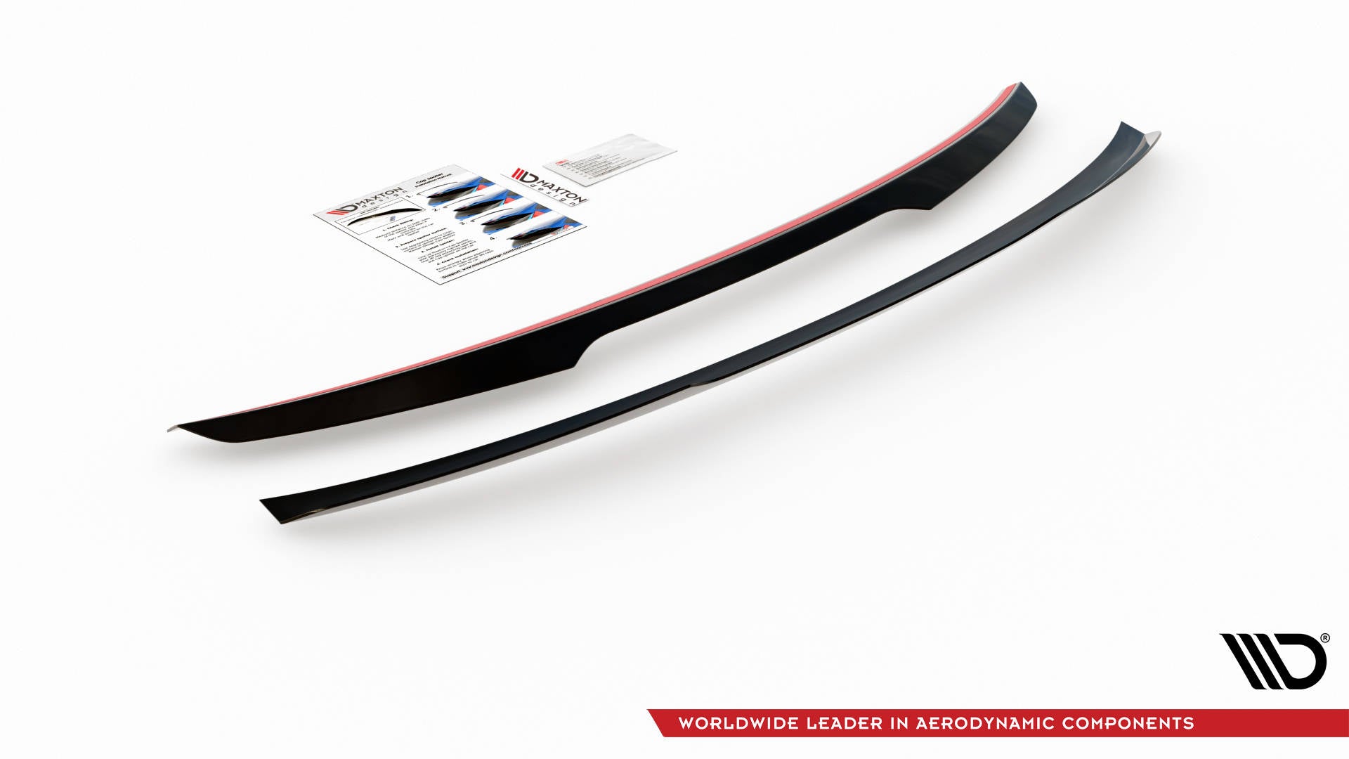 Maxton Design Spoiler CAP passend für Skoda Octavia Liftback Mk4 schwarz Hochglanz