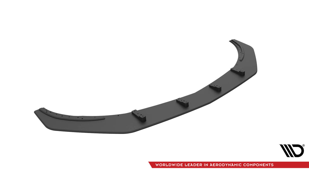 Maxton Design Street Pro Street+ Spoilerlippe Front Ansatz passend für Mercedes-Benz A 45 AMG Aero W176 Facelift
