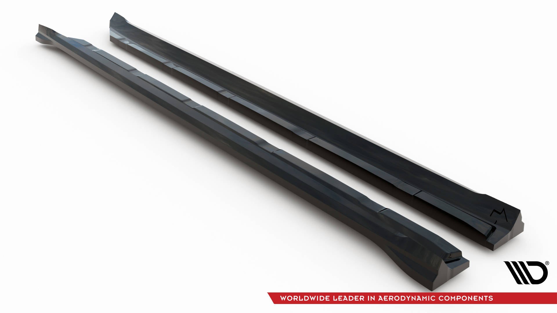 Maxton Design Street+ Seitenschweller Leisten passend für V.1 passend für Porsche Cayenne SUV / Coupe Mk3 Facelift schwarz Hochglanz