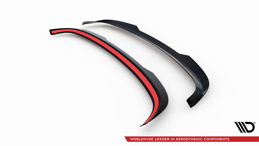 Maxton Design Spoiler CAP passend für Suzuki Swift Sport Mk4 schwarz Hochglanz