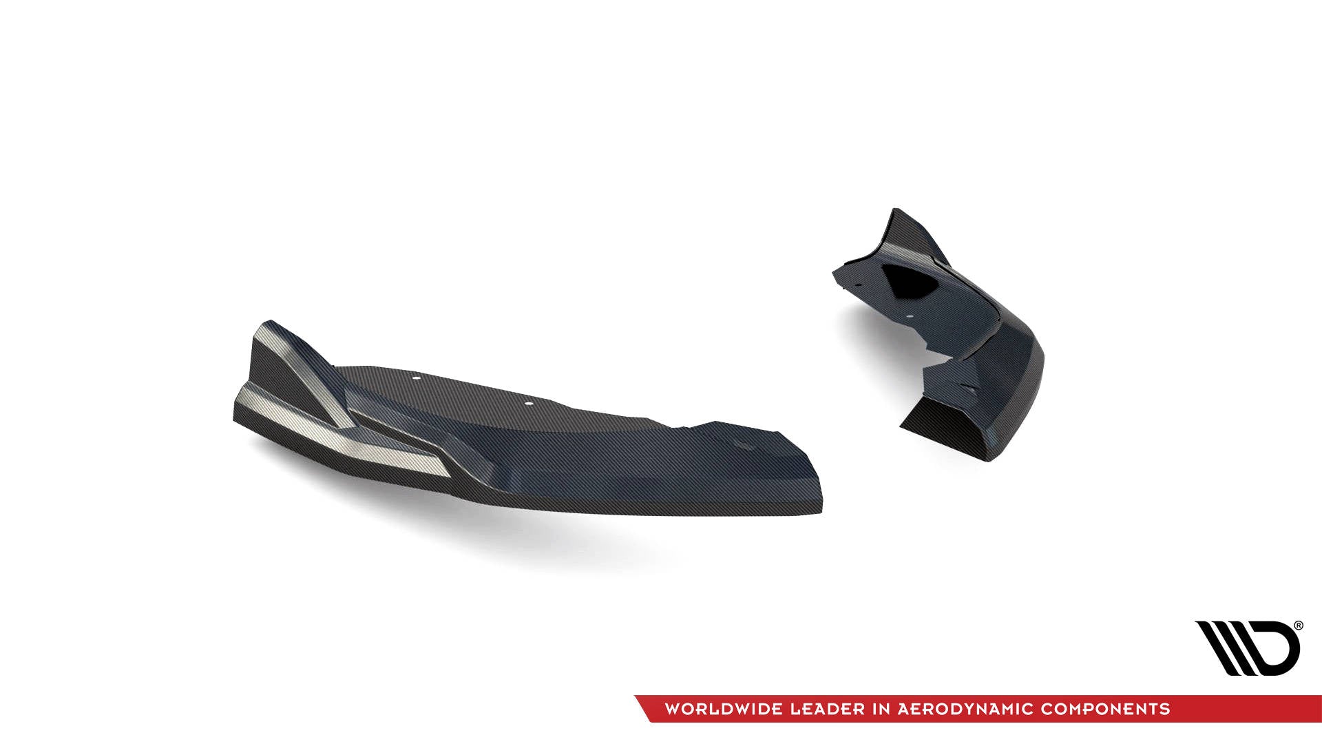 Maxton Design Prepreg Carbon Fiber Heck Ansatz Flaps Diffusor passend für BMW 1er M-Paket / M135i / 128ti F40