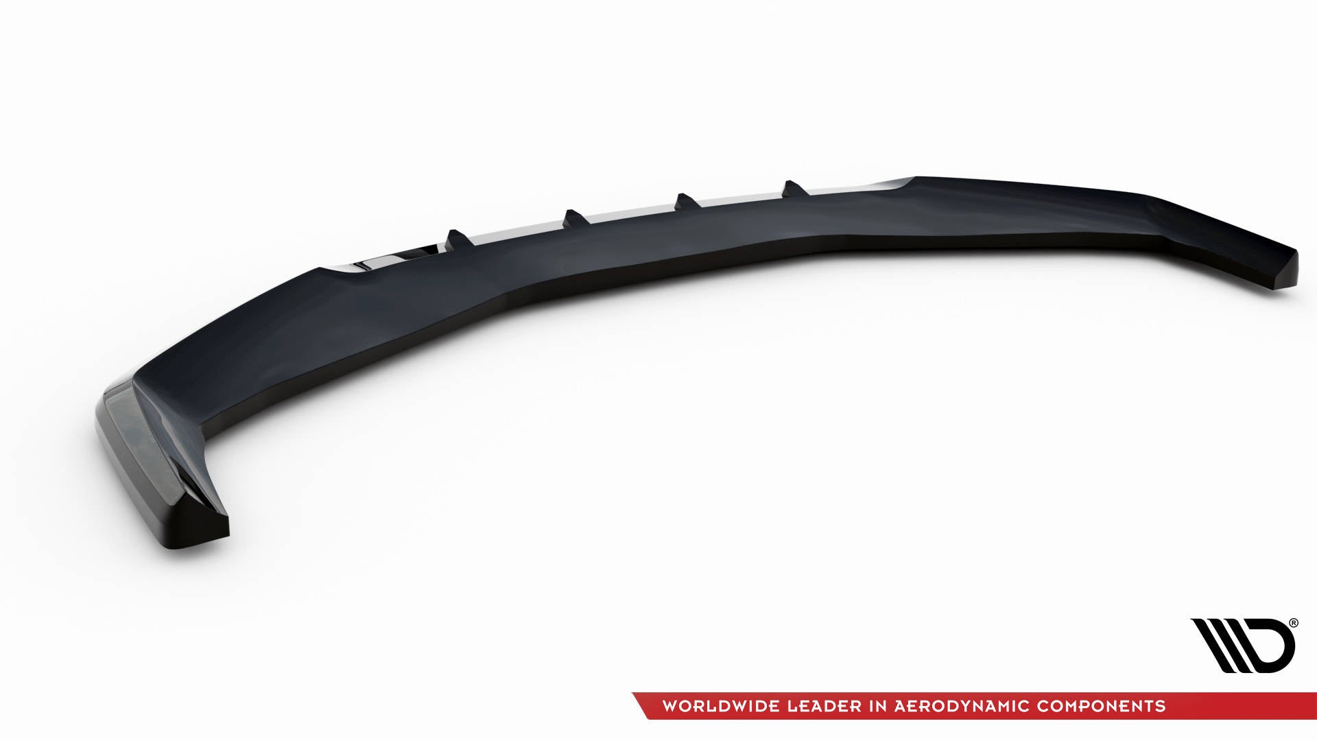 Maxton Design Street+ Spoilerlippe Front Ansatz V.1 passend für BMW 7 M-Paket / M760e / i7 M-Paket G70 schwarz Hochglanz