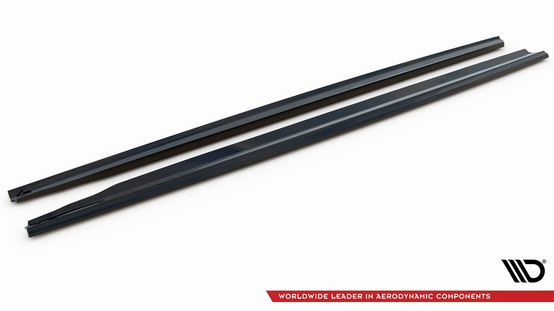 Maxton Design Street+ Seitenschweller Leisten passend für Mercedes-Benz S Long AMG-Line V223 schwarz Hochglanz