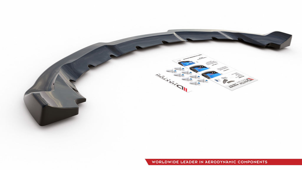 Maxton Design Heckansatz Mini Countryman Mk1 JCW schwarz Hochglanz für Mini Countryman R60