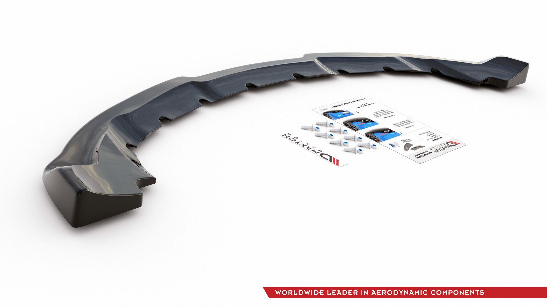 Maxton Design Heckansatz Mini Countryman Mk1 JCW schwarz Hochglanz für Mini Countryman R60