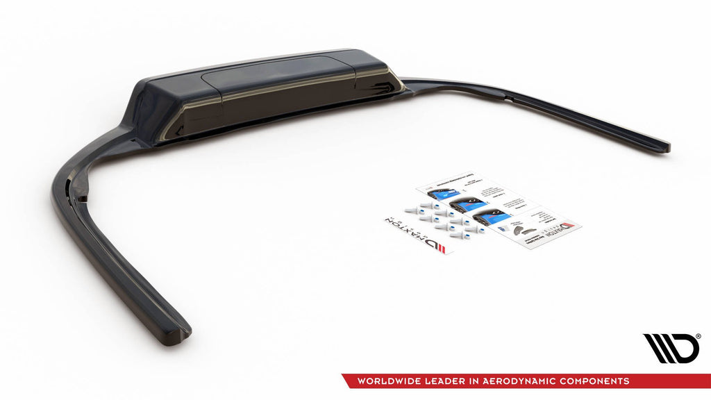 Maxton Design Heckansatz VW Passat B8 schwarz Hochglanz für Volkswagen Passat Mk8 (B8)