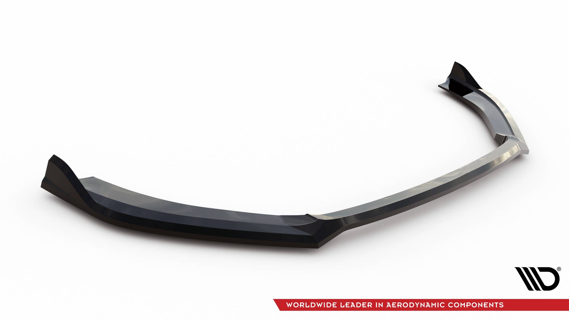 Maxton Design Street+ Spoilerlippe Front Ansatz V.4 passend für Audi RS3 Limousine 8V Facelift schwarz Hochglanz