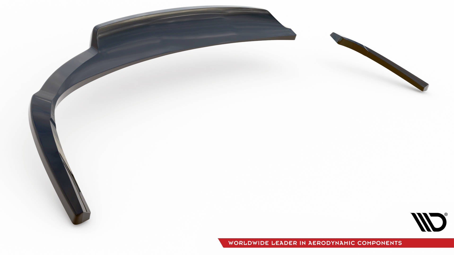 Maxton Design Street+ Mittlerer Diffusor RACE passend für Audi A5 Coupe 8T Facelift schwarz Hochglanz
