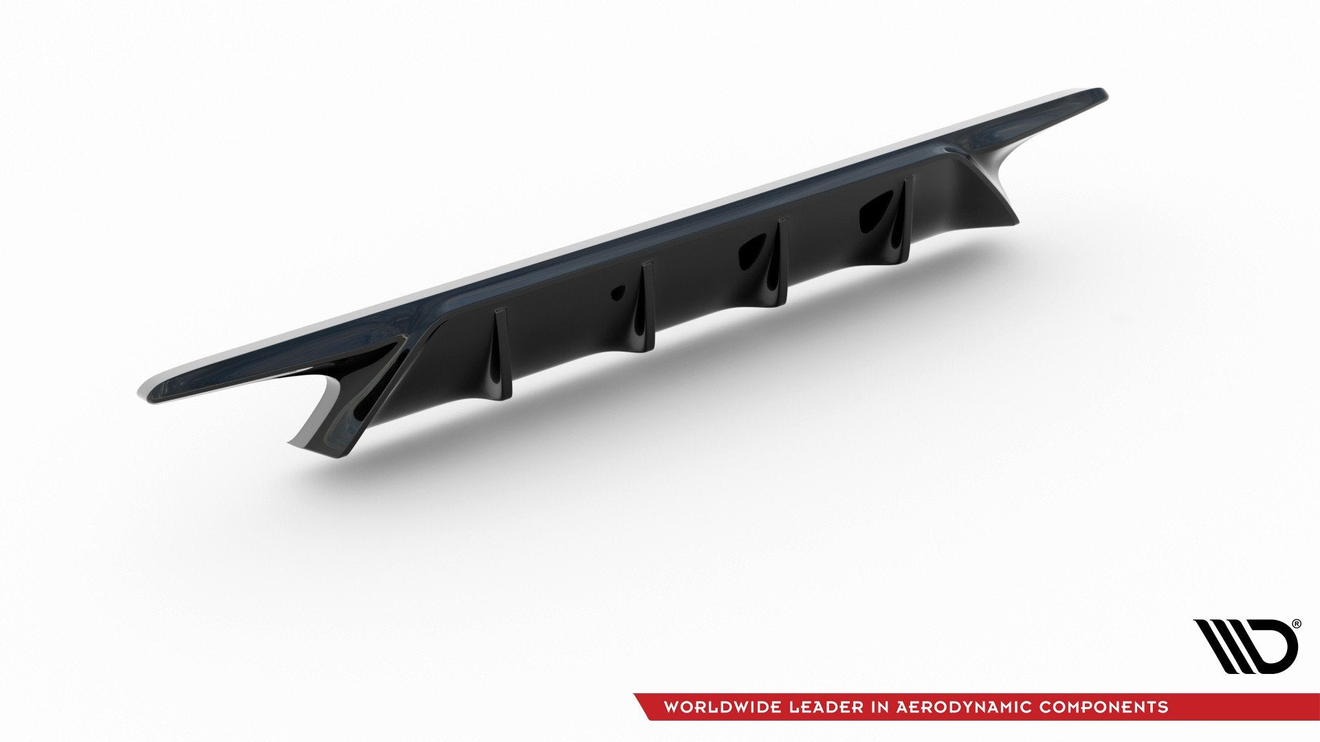 Maxton Design Diffusor Heck Ansatz V.2 passend für Ford Focus Hatchback ST Mk4 schwarz Hochglanz