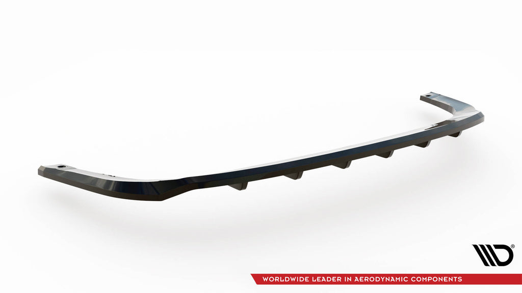Maxton Design Street+ Mittlerer Diffusor RACE passend für Renault Austral Mk1 schwarz Hochglanz