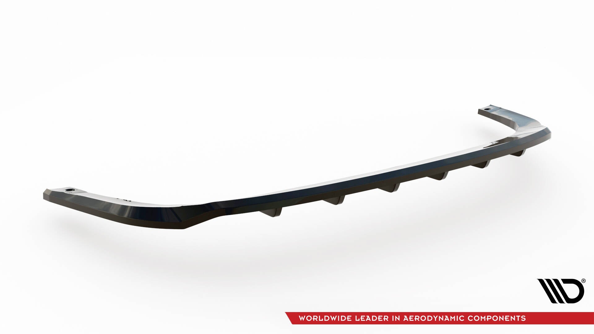 Maxton Design Street+ Mittlerer Diffusor RACE passend für Renault Austral Mk1 schwarz Hochglanz