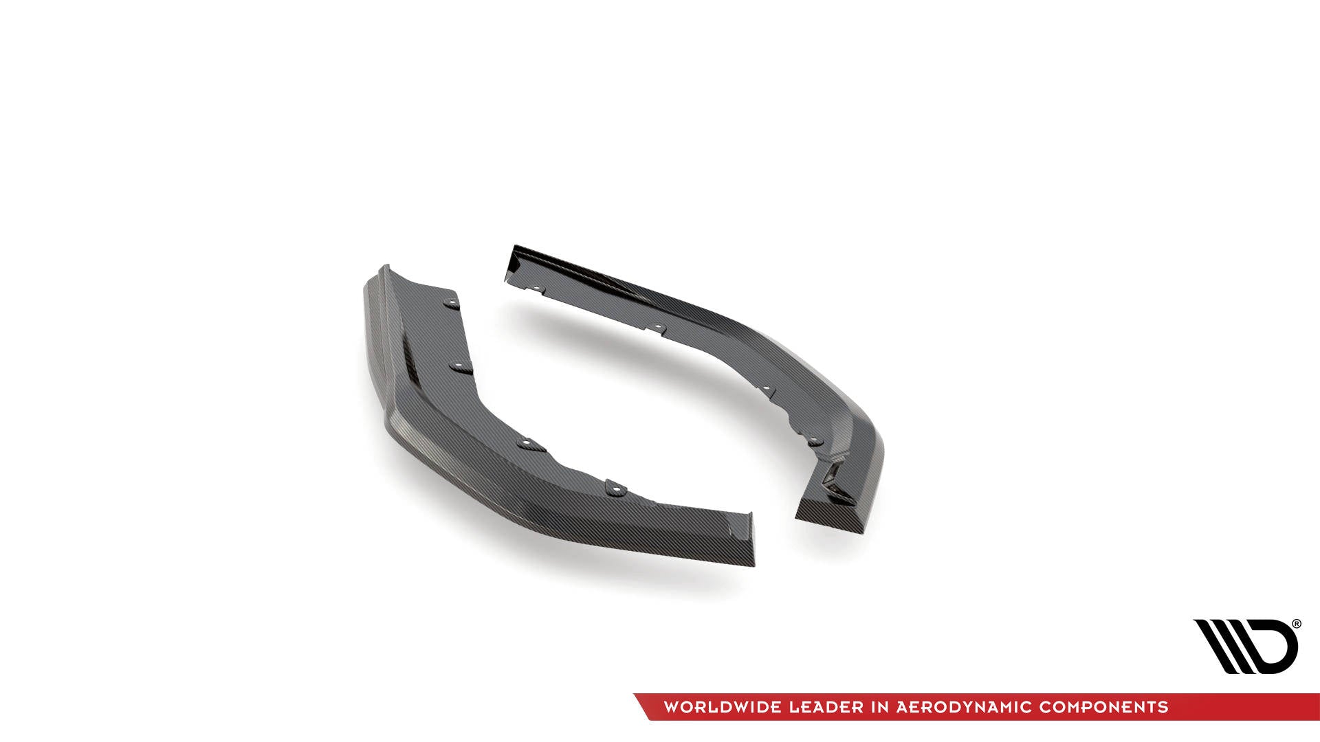 Maxton Design Prepreg Carbon Fiber Heck Ansatz Flaps Diffusor passend für BMW M3 Limousine / Touring G80 / G81
