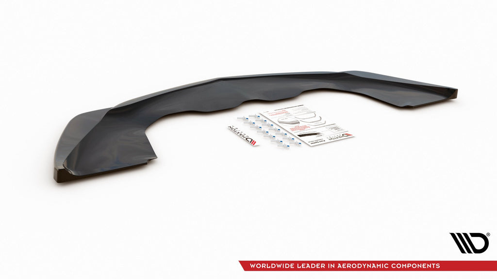 Maxton Design Street+ Spoilerlippe Front Ansatz passend für Alfa Romeo 4C schwarz Hochglanz