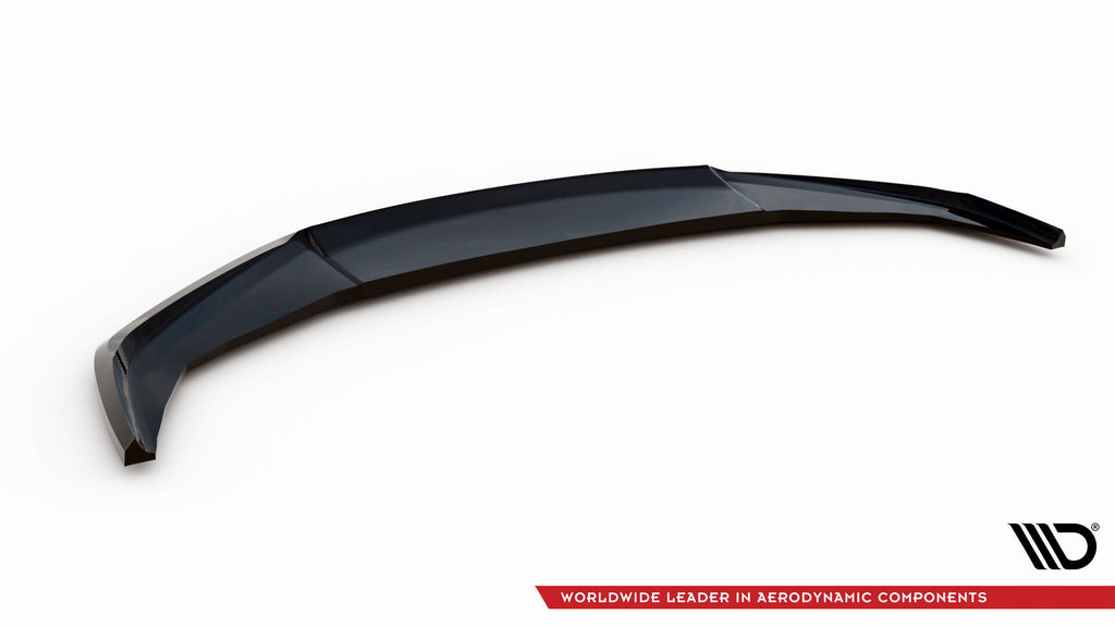 Maxton Design Street+ Spoilerlippe Front Ansatz V.2 passend für Honda Civic Limousine Mk10 schwarz Hochglanz