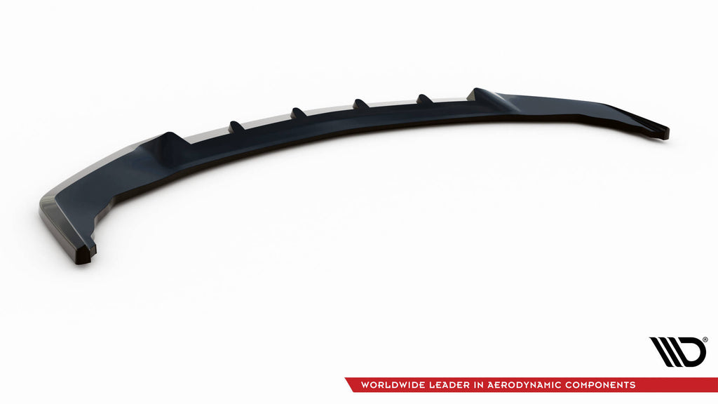 Maxton Design Street+ Spoilerlippe Front Ansatz V.2 passend für Infiniti Q50 S Mk1 schwarz Hochglanz