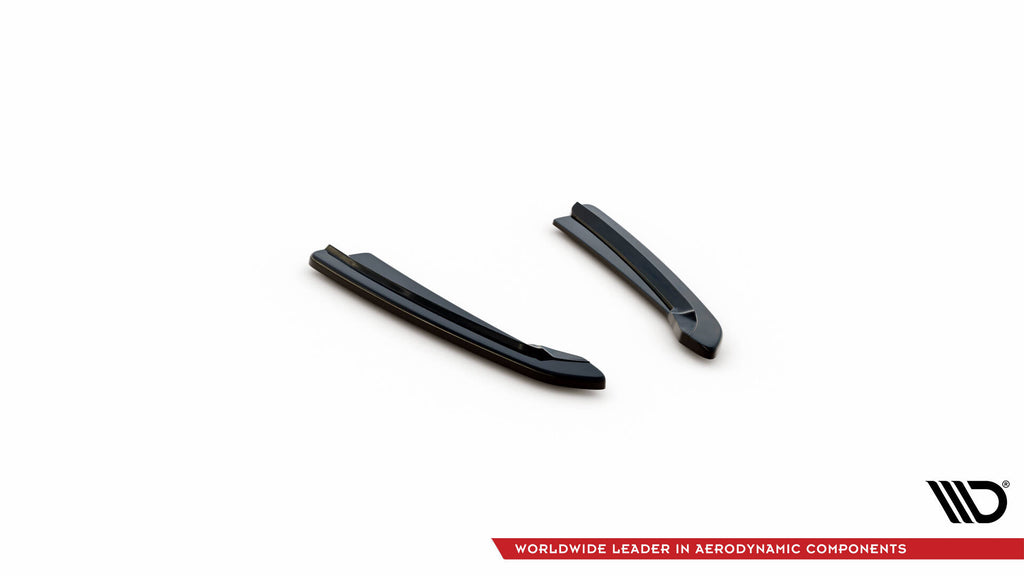 Maxton Design Heck Ansatz Flaps Diffusor V.1 passend für Skoda Superb Liftback / Combi Mk3 schwarz Hochglanz