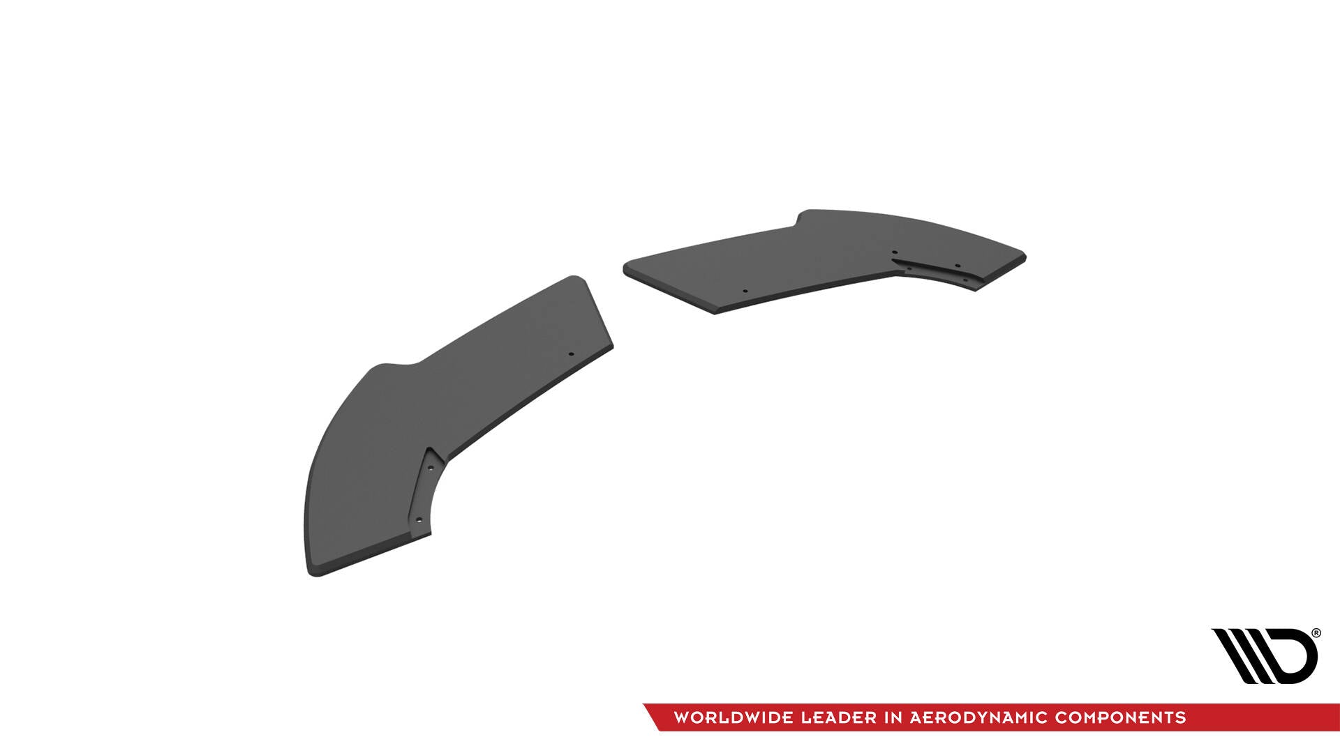 Maxton Design Street Pro Heck Ansatz Flaps Diffusor passend für Mercedes-Benz A 45 AMG W176 Facelift