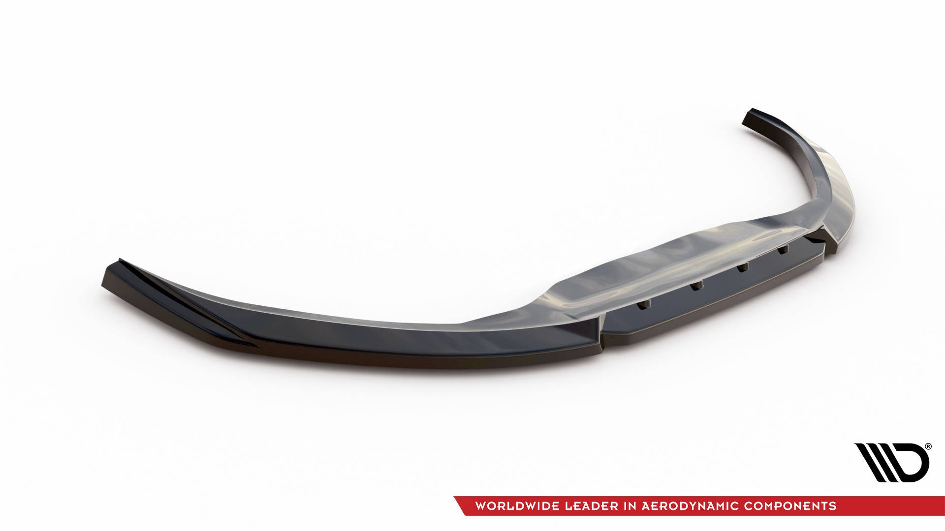 Maxton Design Street+ Spoilerlippe Front Ansatz V.2 passend für Toyota Yaris Mk4 schwarz Hochglanz