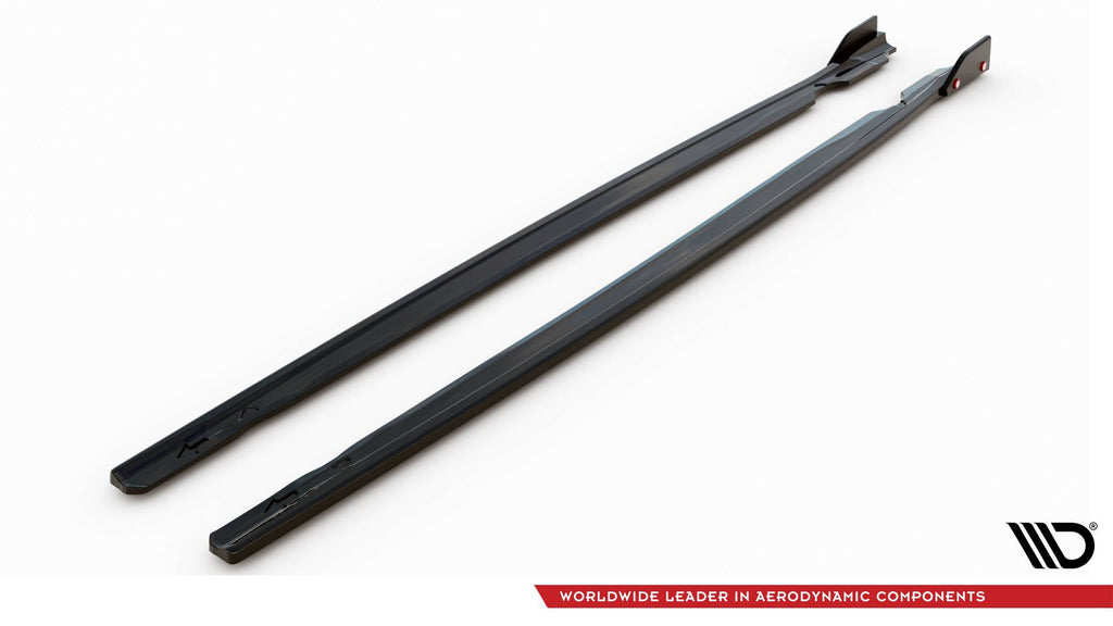 Maxton Design Seitenschweller Ansatz für V.2 für + Flaps Volkswagen Golf R Mk8