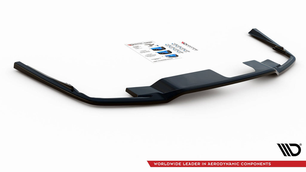Maxton Design Heckansatz Volvo S60/V60 R-Design Mk3 schwarz Hochglanz für Volvo S60 Mk3