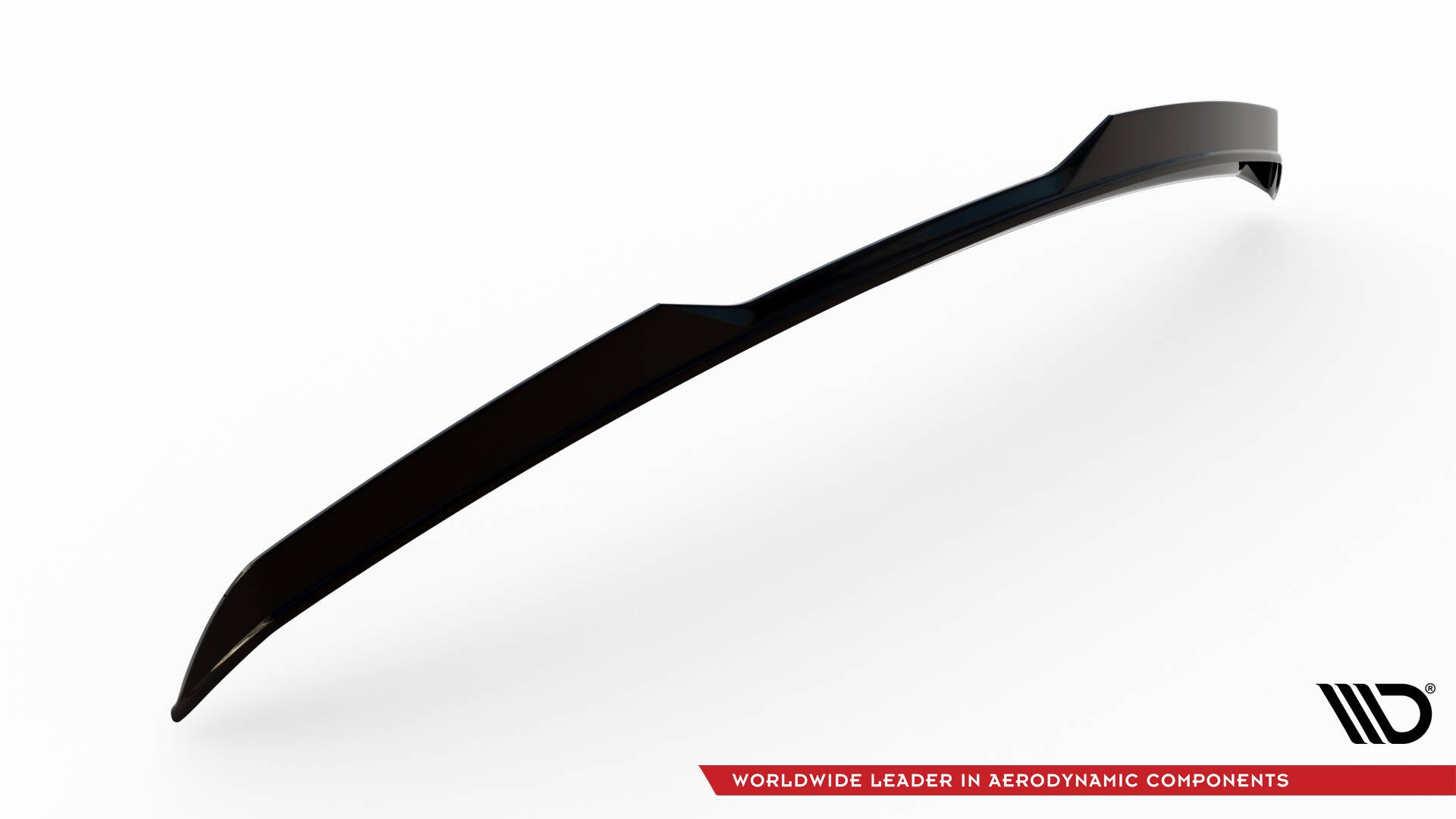 Maxton Design Höher Spoiler CAP 3D passend für Lexus RX F-Sport Mk4 Facelift schwarz Hochglanz