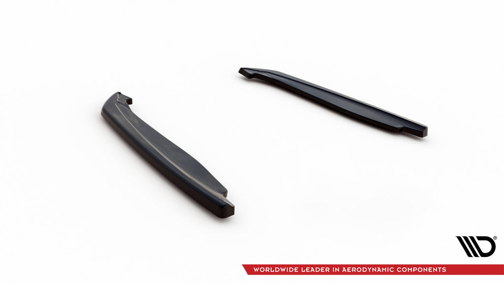 Maxton Design Heck Ansatz Flaps Diffusor V.2 passend für BMW M8 Gran Coupe F93 schwarz Hochglanz