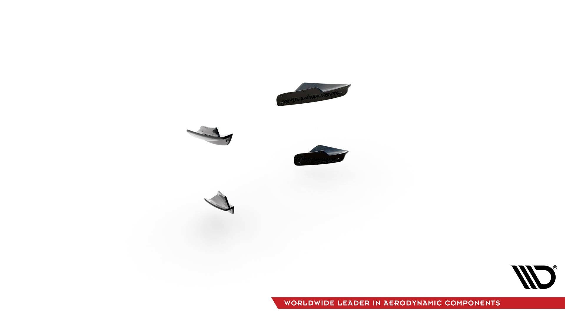 Maxton Design Stoßstangen Flaps Wings vorne Canards passend für Toyota GR Yaris Mk4