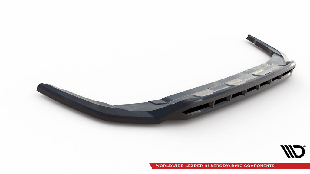 Maxton Design Street+ Spoilerlippe Front Ansatz passend für Toyota RAV4 Adventure Mk5 schwarz Hochglanz