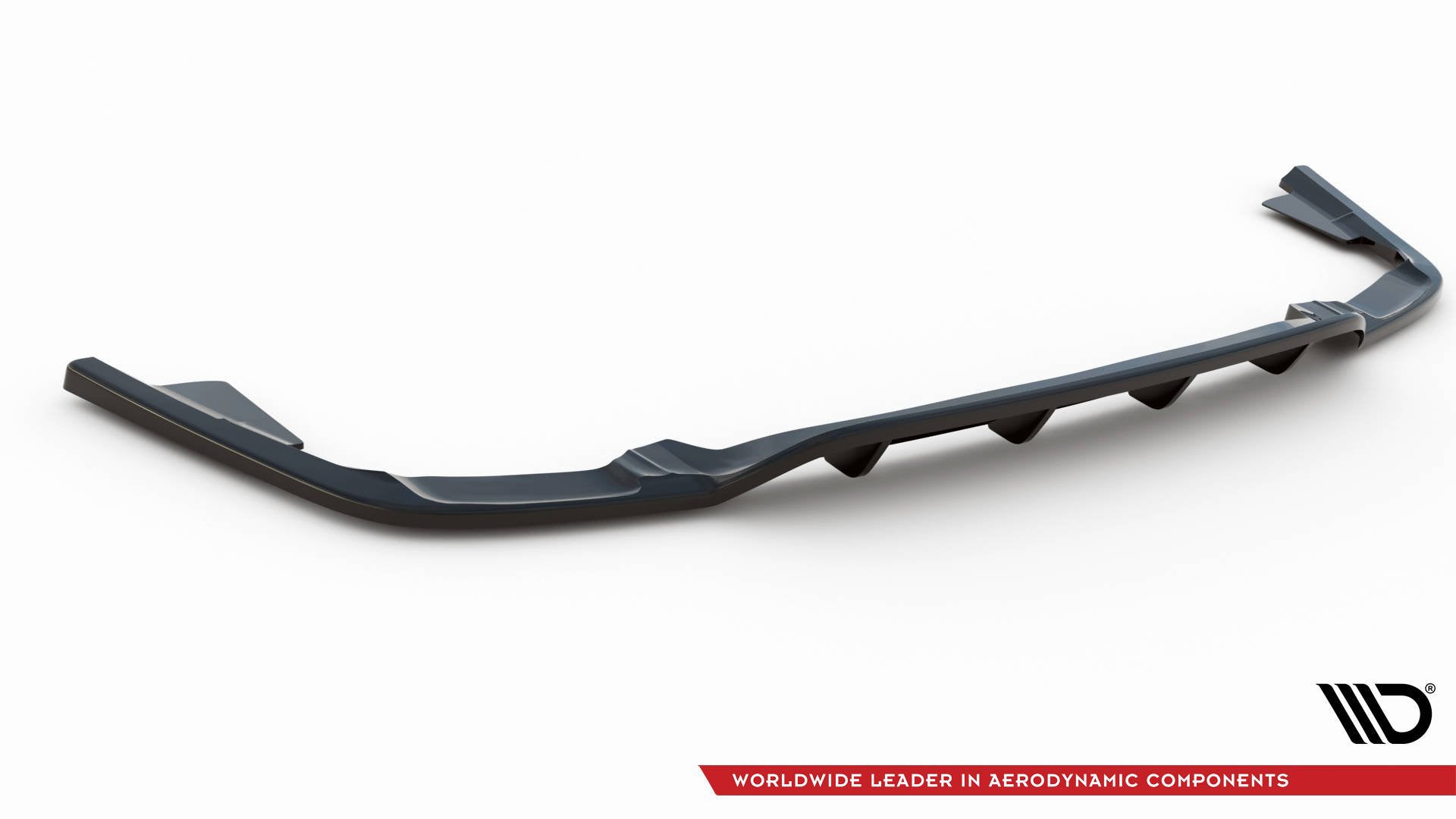 Maxton Design Street+ Mittlerer Diffusor RACE passend für Volvo XC60 Mk2 R-Design schwarz Hochglanz