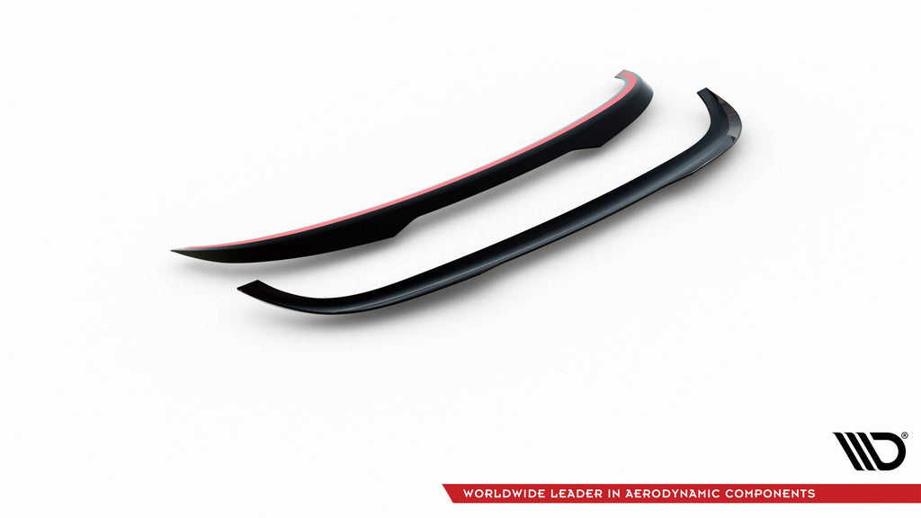 Maxton Design Spoiler CAP passend für Porsche Panamera / Panamera Diesel 970 schwarz Hochglanz
