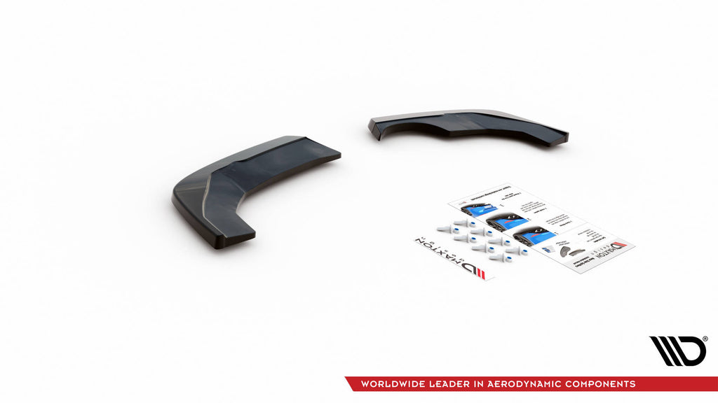 Maxton Design Heck Ansatz Flaps Diffusor passend für Seat Ibiza FR/ Standard Mk5 schwarz Hochglanz