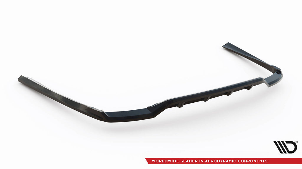 Maxton Design Street+ Mittlerer Diffusor RACE passend für Mercedes-Benz E W212 Facelift schwarz Hochglanz