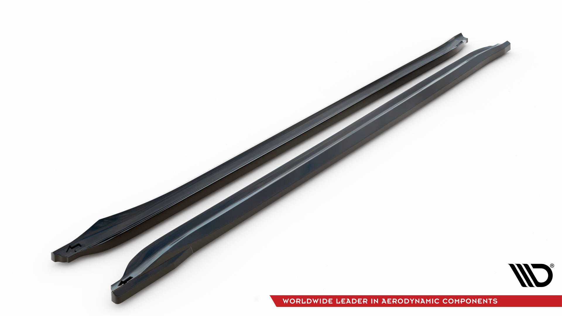 Maxton Design Street+ Seitenschweller Leisten passend für Hyundai Elantra Mk7 schwarz Hochglanz