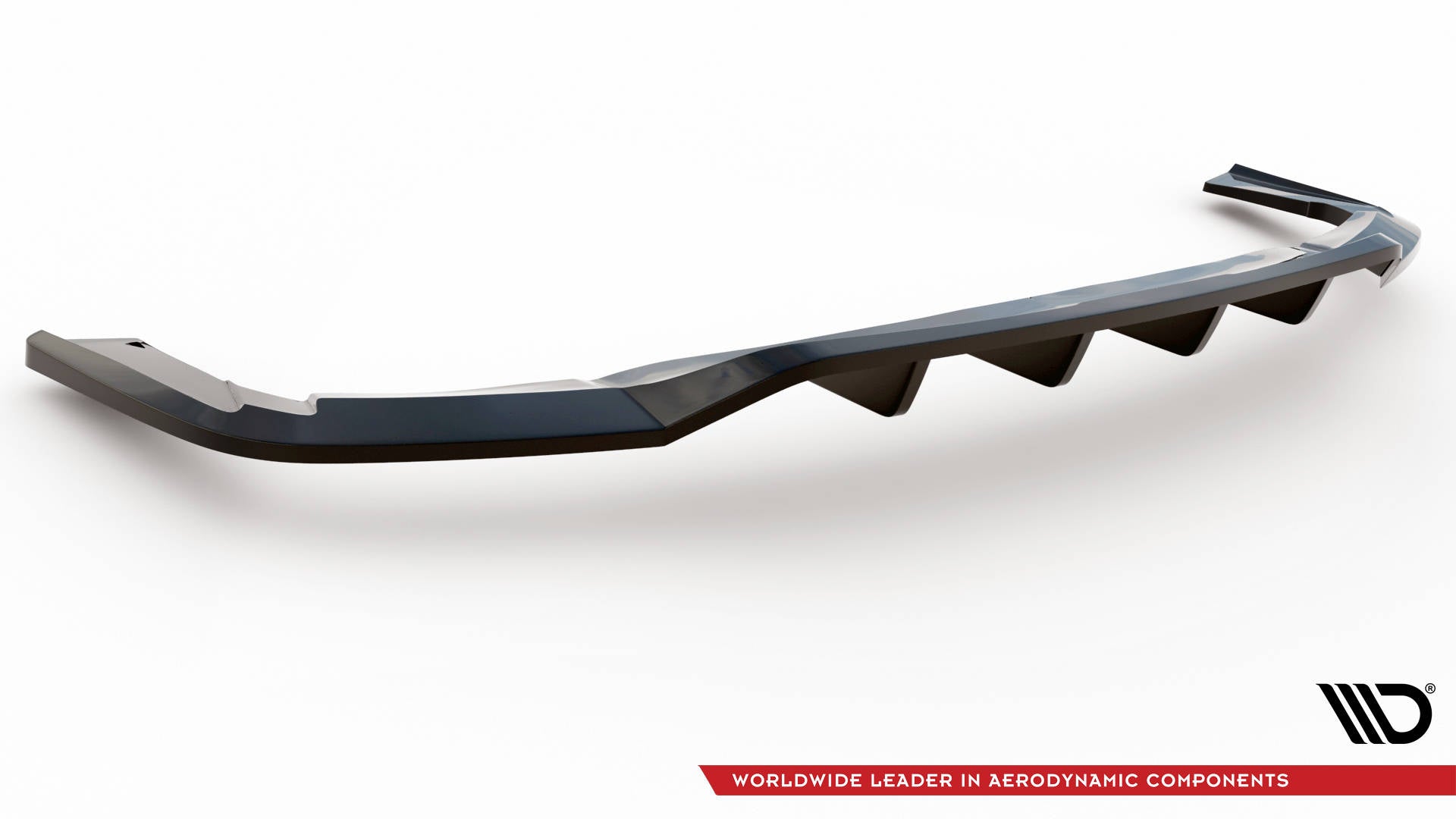 Maxton Design Street+ Mittlerer Diffusor RACE passend für Maserati Levante GTS Mk1 schwarz Hochglanz