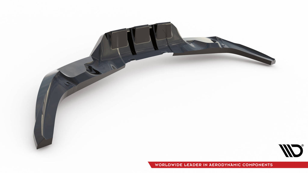 Maxton Design Street+ Mittlerer Diffusor RACE passend für Ford Kuga ST Mk1 schwarz Hochglanz