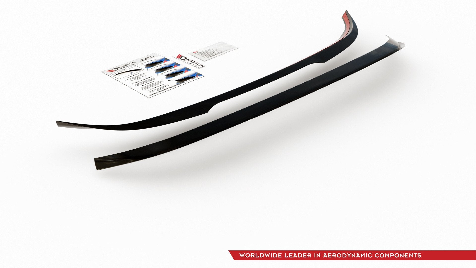 Maxton Design Spoiler CAP passend für Toyota Corolla XII Touring Sports schwarz Hochglanz