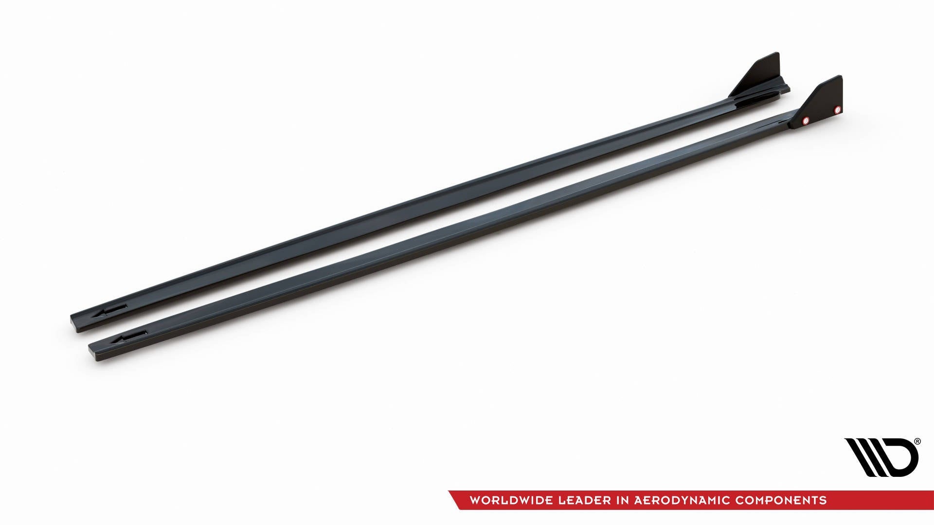 Maxton Design Street+ Seitenschweller Leisten passend für V.1 + Flaps passend für Toyota Yaris Mk4
