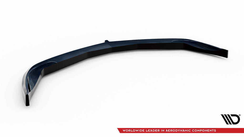 Maxton Design Street+ Spoilerlippe Front Ansatz passend für Chevrolet Corvette C6 schwarz Hochglanz