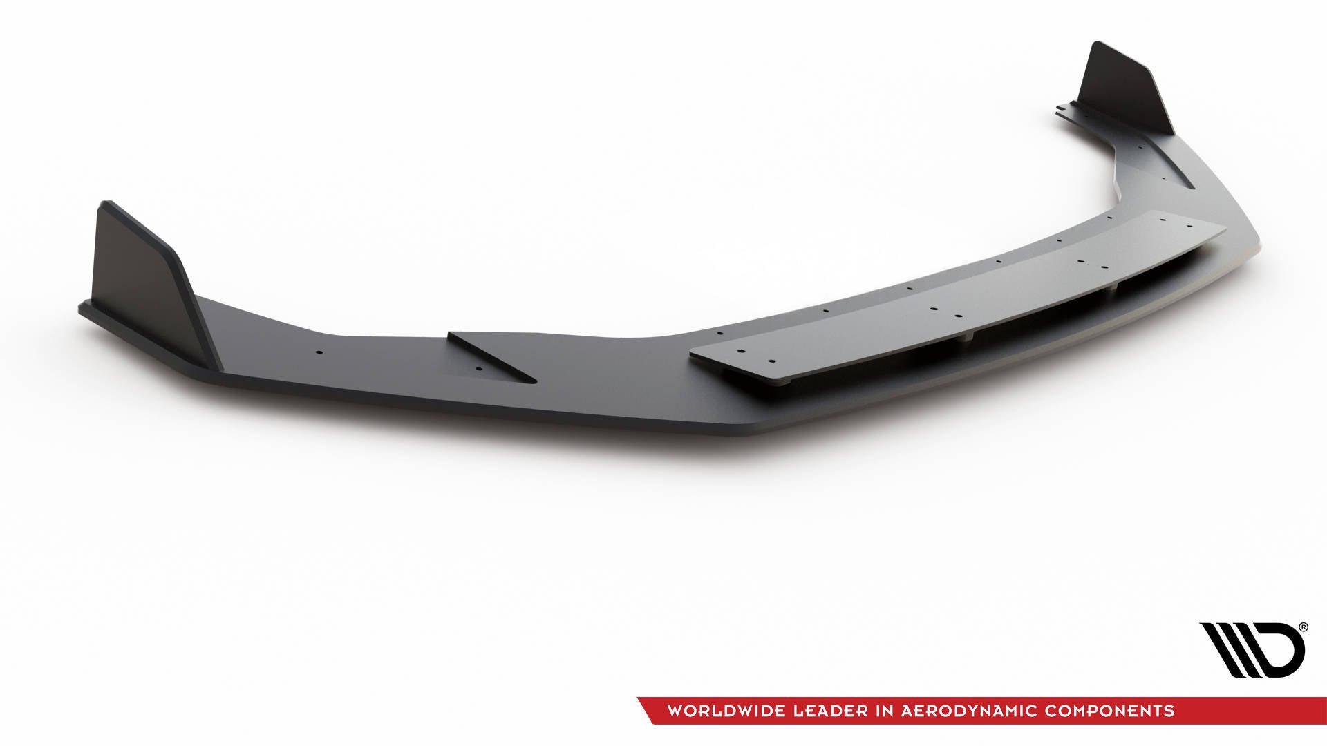 Maxton Design Street Pro Street+ Spoilerlippe Front Ansatz V.2 passend für VW Golf R / R-Line Mk7 Facelift