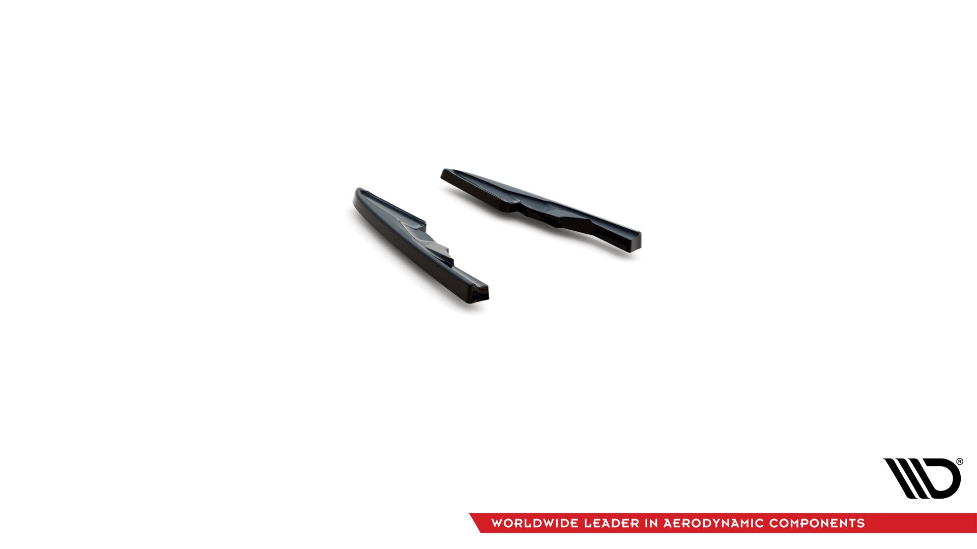 Maxton Design Heck Ansatz Flaps Diffusor passend für Audi RSQ8 Mk1 schwarz Hochglanz