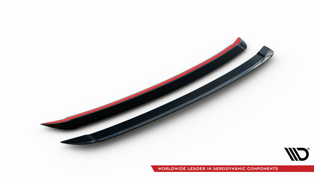 Maxton Design Spoiler CAP passend für Jeep Grand Cherokee WK2 Summit Facelift schwarz Hochglanz