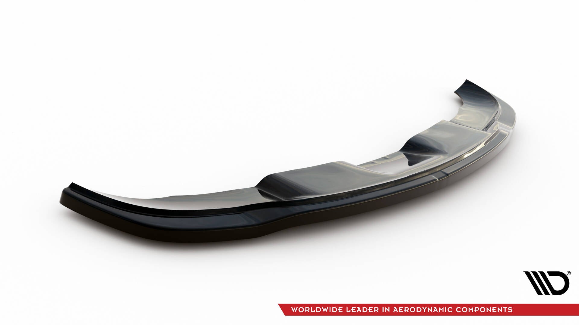 Maxton Design Street+ Spoilerlippe Front Ansatz passend für Jeep Grand Cherokee SRT WK2 Facelift schwarz Hochglanz